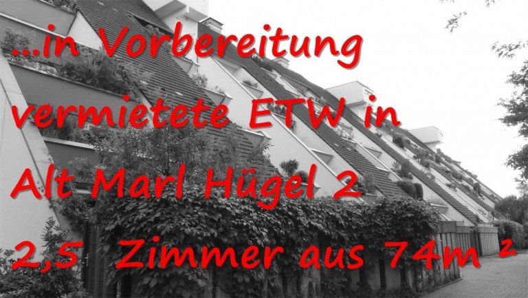 Hauptbild: ALT-MARL:Hier wohnt man gut auf 74m mit 2 Balkonterrassen!