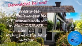 Hauptbild MARL-DREWER:HIER BEKOMMEN SIE zwei EINFAMILIENH�USER ( Mehrgenerationen geeignet)