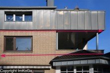 9570 Blick auf die Balkonteras Diese Wohnung l�sst Herzen h�her schlagen - gro�e Balkonterrasse,Tageslichtbad, 3,5 Zimmer ca.112m�