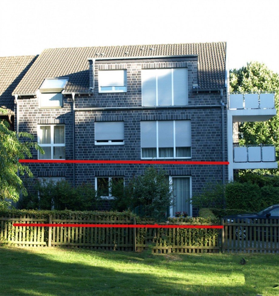 9572 R�ckansicht- Etagenwohnung Haltern am See