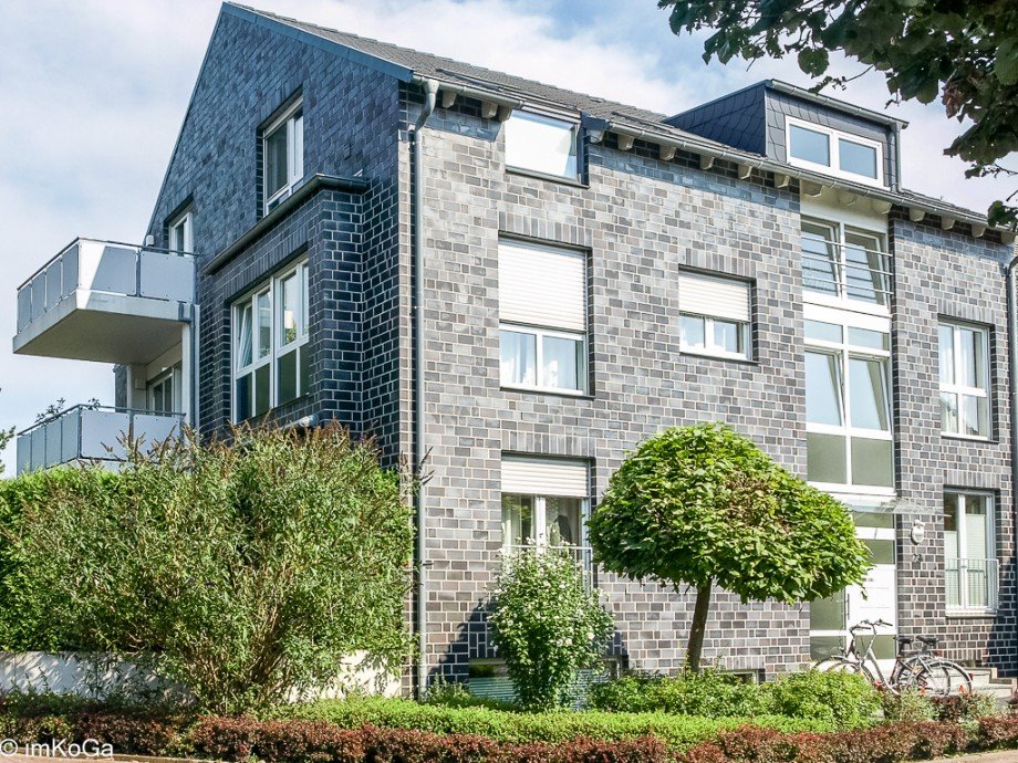 9572Strassenansicht Etagenwohnung Haltern am See