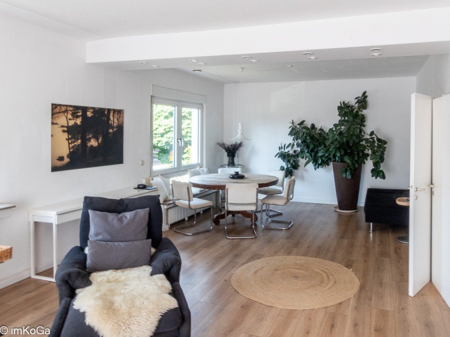 9574 Blick Wohnzimmer Etagenwohnung Marl