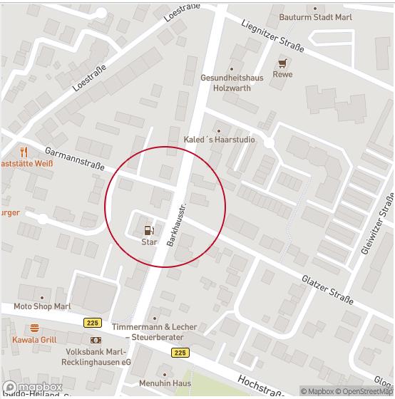 9574Lageplan Etagenwohnung Marl