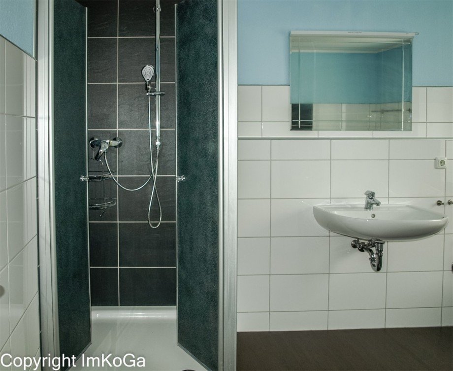 9568 Dusche im Masterbad Etagenwohnung Marl